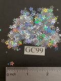 Hollow Star - Silver Holographic - GC99