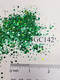 Emerald Envy - Hexagon Mix-Small - GC142