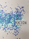 Arctic Opal - Hexagon Mix-Small - GC124