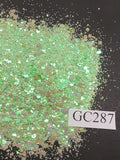 Spearmint - Hexagon Mix - Small - GC287