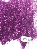 Glitzy Grape - Hexagon - Extra Fine - GC415
