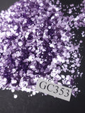 Lavender Ice - Hexagon Mix-Small - GC353