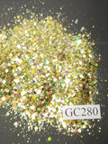Sunshine Shimmer - Hexagon Mix-Small - GC280