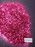 Raspberry Kisses - Hexagon - Extra Fine - GC413