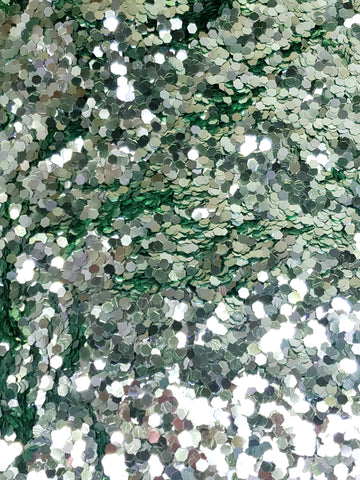 Sparkling Mint - Hexagon - Chunky - GC391