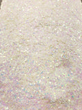 GLITTERS - White Glitter - Iridescent Glitter - Glitter