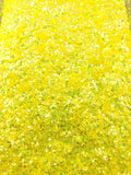GLITTER - Iridescent Glitter - Yellow Glitter