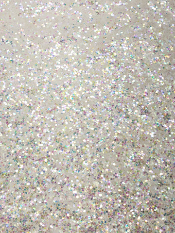GLITTER - White Glitter - Iridescent Glitter