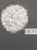 Iridescent Glitter - WHITE GLITTER - Glitters - Glitter