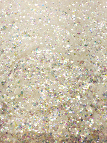 WHITE GLITTER - Glitters - Iridescent Glitter - Glitter