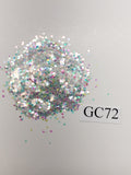White Glitter - GLITTER - Iridescent Glitter