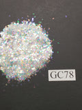 White Glitter - Iridescent Glitter - GLITTERS