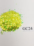 Yellow Glitter - Iridescent Glitter - GLITTER